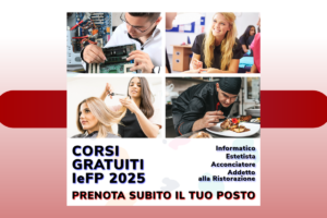 A breve le iscrizioni per i corsi gratuiti IeFP 2025: opportunità per giovani tra i 14 e i 17 anni in Sardegna